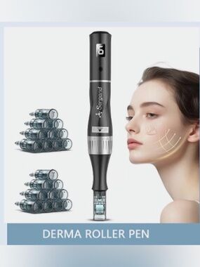 NIB - Sergand Derma Roller Pen – Precision Microneedling Tool (Black)
